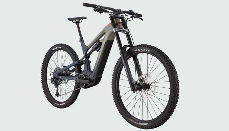 2021 Cannondale Moterra Neo Carbon SE Electric Mountain Bike in Grey-1